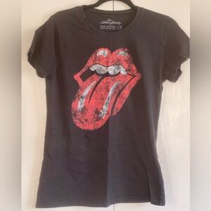 Rolling Stones Distressed Graphic Tee